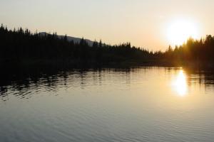 Québec, Charlevoix, Pourvoirie lac de pêche - Pourvoirie du lac Moreau, Auberge du Ravage