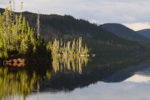 Québec, Charlevoix, Pourvoirie lac de pêche - Pourvoirie du lac Moreau, Auberge du Ravage
